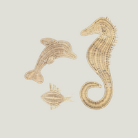 Under The Sea - Trio - Taupe